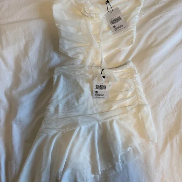 Princess Polly Lovell Ruffle Set White - Picture 5 of 5